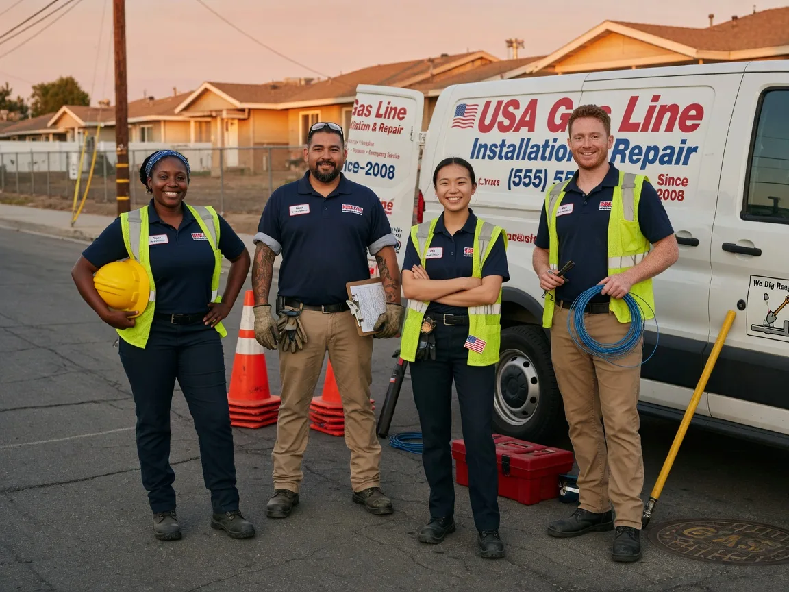 Gas Line Installation company in Leavenworth, IN